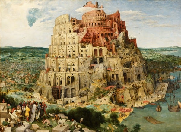 מגדל בבל מאת פיטר ברויגל האב