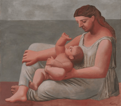 ״ילד ואמו״, פיקאסו