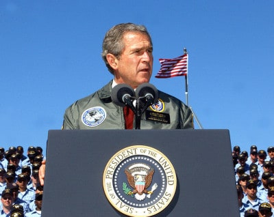 ג׳ורג׳ בוש מלחמה בעיראק