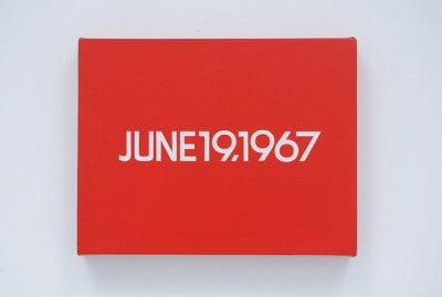 On Kawara, June 19, 1967 from Today Series, No. 108, 1966 - “Black Power in the United States”, 1967