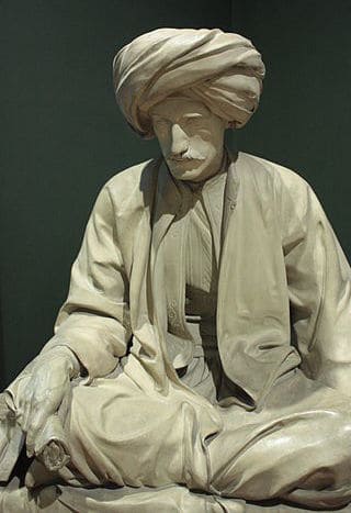 פסל של אדוארד ויליאם ליין מאת ריצ׳רד ג׳יימס ליין 