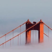 ערפל בגשר Golden Gate