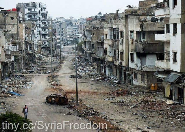 חומס, הרס, סוריה