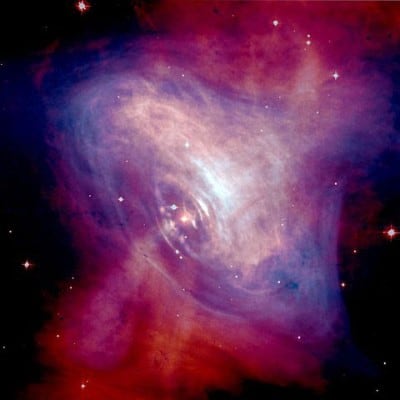 פולסר, Crab Nebula