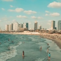 חוף תל אביב, מבט מדרום