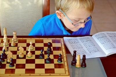ילד, שחמט, לומד