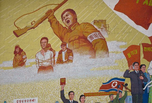 צפון קוריאה, קולנוע, ציור קיר