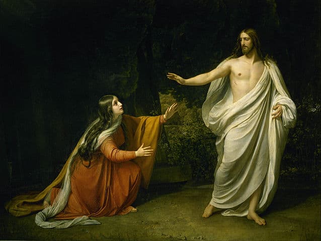 ישו מתגלה למרים המגדלית לאחר תחייתו, אלכסנדר איבנוב