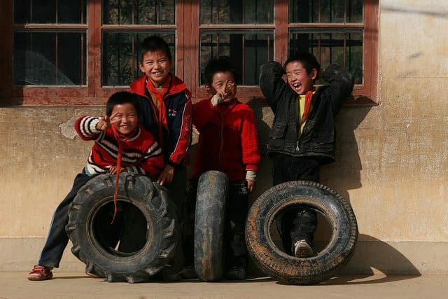 ילדים, סין