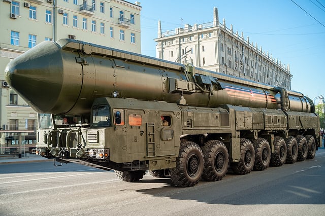 טיל גרעיני, מצעד צבאי, מוסקבה, טיל בין-יבשתי