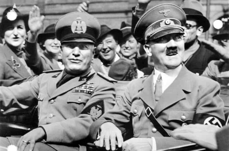 היטלר, מוסוליני, מינכן, 1938