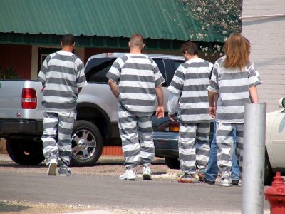 כלא, עבודות כפייה, ארצות הברית