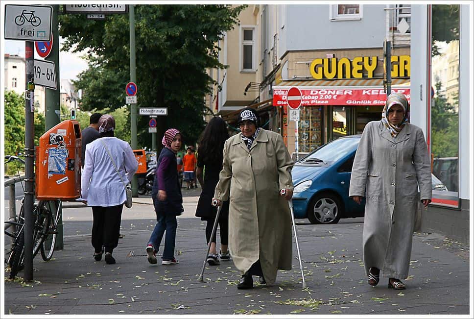 ברלין, מוסלמים, תורכים