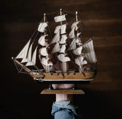 ספינת מפרש, דגם ספינה, תגליות