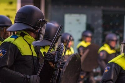 משטרה, הפגנות, סדר ציבורי