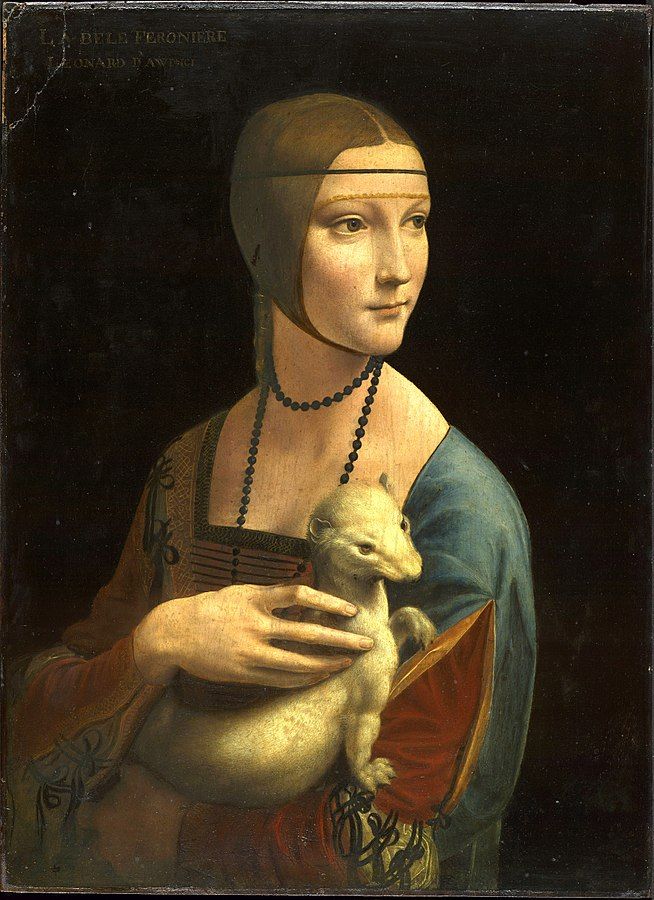 האישה עם ההרמין, לאונרדו דה וינצ'י