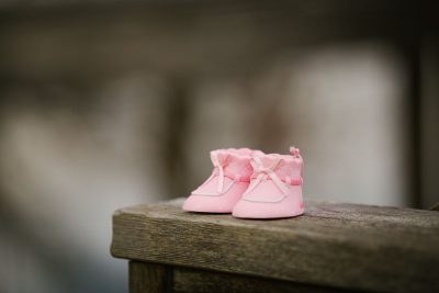 נעלי תינוקת, תינוק, ורוד