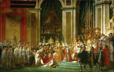 הכתרת נפוליאון, ז'אק-לואי דויד