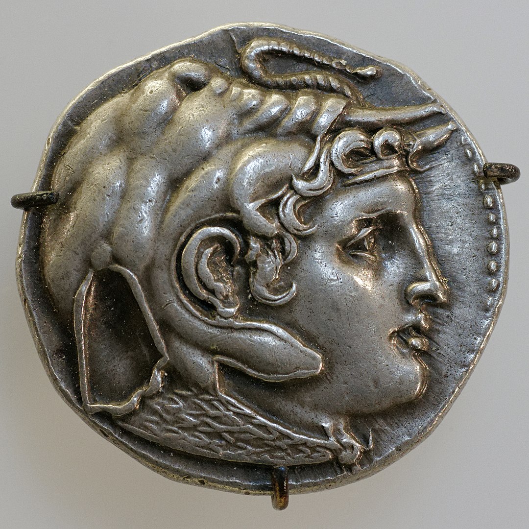 אלכסנדר מוקדון, תלמי הראשון, מטבע