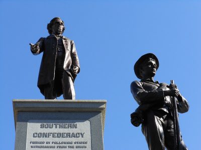 קונפדרציה, מלחמת האזרחים, דרום, הנצחה, פסל