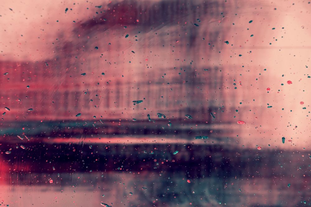 חלון, זכוכית, טיפות גשם, פריס