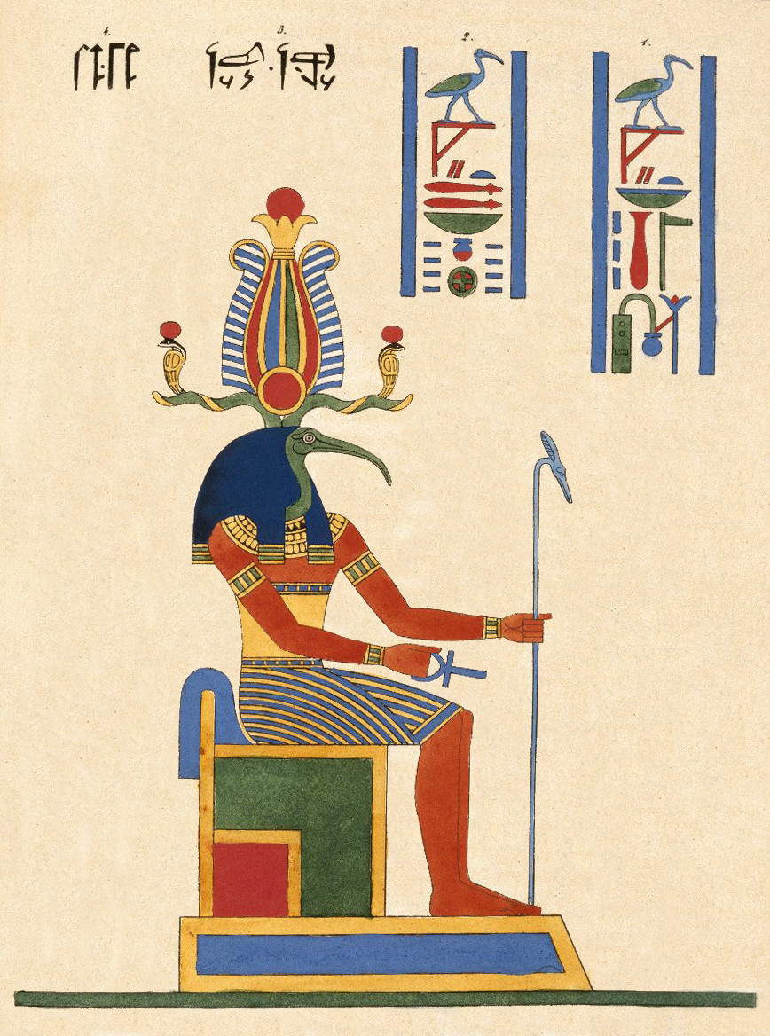 תחות, ת'ות, זיכרון, אל, מצרים העתיקה