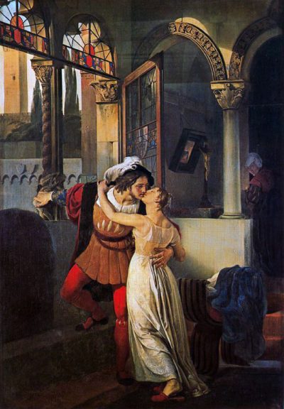 הנשיקה האחרונה של רומיאו ויוליה, פרנצ'סקו הייז