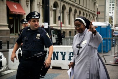 11 בספטמבר, נזירה, שחורה, שוטר, ניו יורק, פיגוע