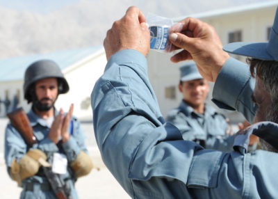 משטרה, שוטר, אפגניסטן, נאט"ו