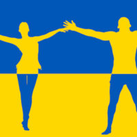 אוקראינה, עצמאות, דגל