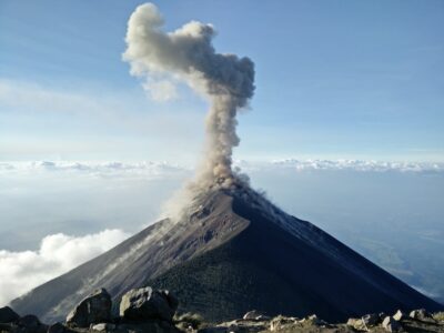הר געש, עשן, לבה, התפרצות, אקטנאנגו
