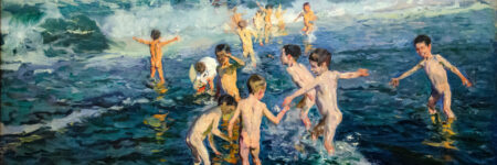 ילדים בחוף הים בוולנסיה, חורקין סורויה
