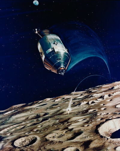 אפולו 14, אלן שפרד, ירח, נחיתה, הדמיה