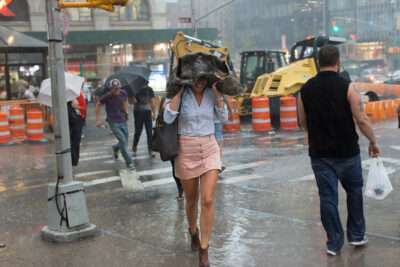 ניו יורק, רחוב, גשם