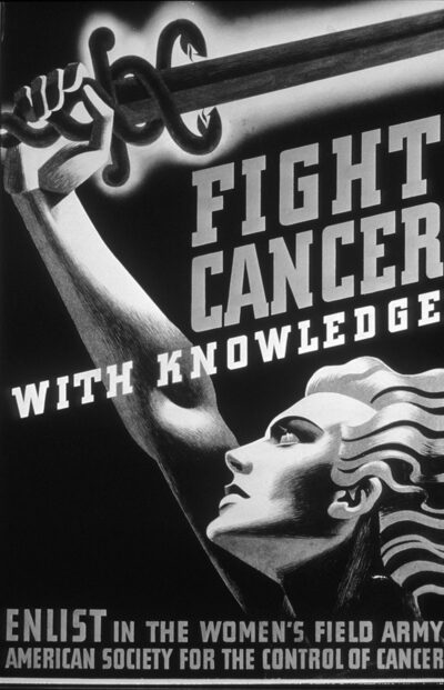 סרטן, כרזה, מלחמה, המכון הלאומי לסרטן