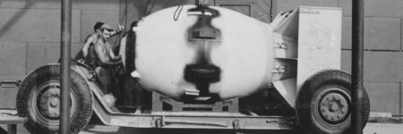 פצצה גרעינית, נשק אטומי, איש שמן, טיניאן, 1945