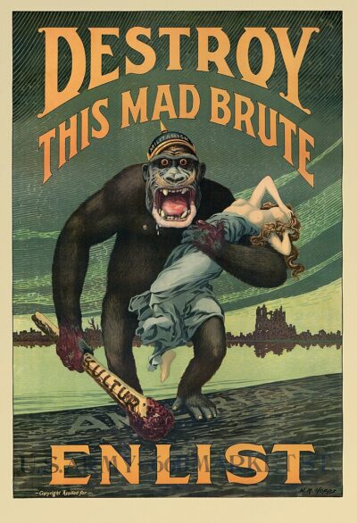 כרזה, תעמולה, גיוס, צבא ארצות הברית, מלחמת העולם הראשונה
