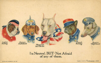 נייטרליות, ארצות הברית, מלחמת העולם הראשונה, כרזה